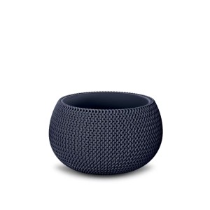 Vazonas SPLOFY BOWL 9 l D370xH218 mm antracito sp. Prosperplast