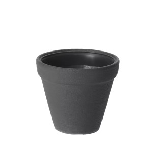 Vazonas CLASSIC 10 l D300xH260 mm antracito sp. Prosperplast