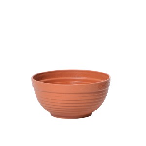 Vazonas MISA 5,5 l D340xH136 mm ruda sp. Prosperplast