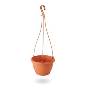 Vazonas AGRO 4,5 l D270xH160 mm ruda sp., pakabinamas Prosperplast