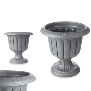 Vazonas ant kojelės plastikinis 47x47x47 cm Ibergarden 89872