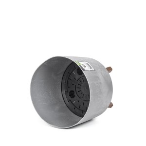 Vazonas GRACIA TUBUS BETON EFFECT su kojelėmis 14 L D298xH285 mm pilka sp. Prosp