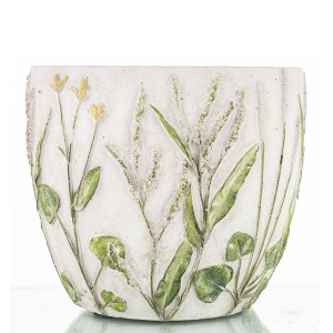 Vazonas betoninis Gėlės 16x18x18 cm 163963