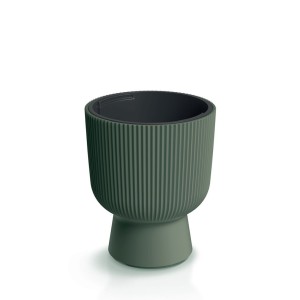 Vazonas MILLY su įdėklu 18/10 L D298xH365 mm žalia sp. Prosperplast