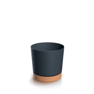 Vazonas TUBO PM 1.8 l D148xH147 mm antracito sp. Prosperplast