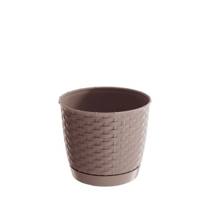 Vazonas ROTOLLA 7.5 l D250xH219 mm mocca sp. Prosperplast