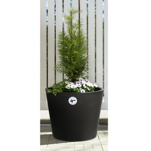 Vazonas termo 80 l D60xH50 cm juodos sp. 4Living 276391