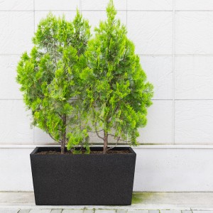 Vazonas termo 76 l 76x38,5x39 cm juodos sp. 4Living 276396