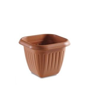 Vazonas VENEZIA 40x40x31 cm rudos sp. Italija STEFANPLAST 80013