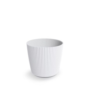 Vazonas MILLY ROUND 2,7 L D169xH149 mm balta sp. Prosperplast