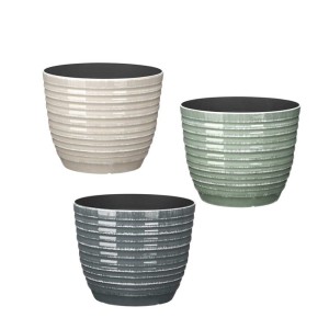 Vazonas plastikinis D30xH26 cm (mix) Ibergarden 11489