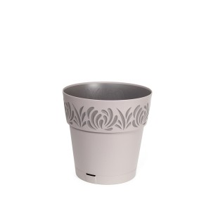 Vazonas OPERA GAIA su vand. rez.  7,5 L D25xH25 cm pilka sp. 88512 STEFANPLAST