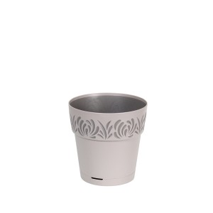 Vazonas OPERA GAIA su vand. rez. 3,2 L D20xH19 cm pilka sp. 88413 STEFANPLAST