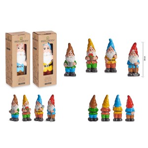 Sodo dekoracija Nykštukas keramikinė (mix) 11x8x30 cm Ibergarden 12544