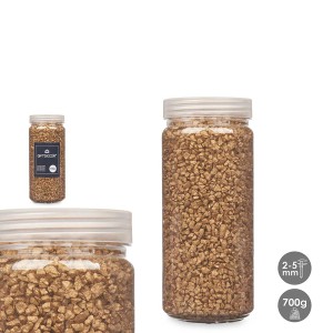 Dekoratyviniai akmenys 700 g (2-5 mm) aukso spalvos Giftdecor 92510
