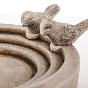 Girdykla paukšteliams keramikinė 6x22x20 cm