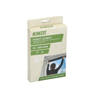 Tinklelis langams nuo vabzdžių juodas 130x150 cm KINZO 871125230657