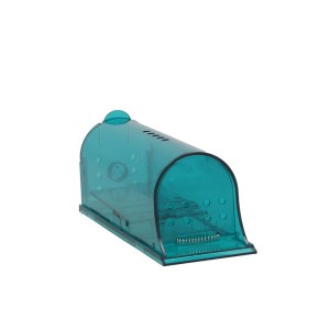 Spąstai pelėms gyvagaudžiai plastikiniai 19x6.2x7 cm (mix 2) 8445393430096