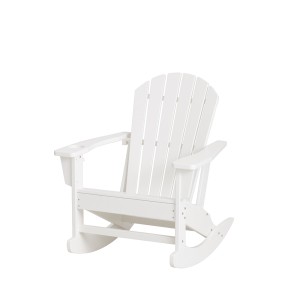 Supamas sodo krėslas 79,5x88x93 cm atsparus UV, vandeniui, baltos sp. 4Living