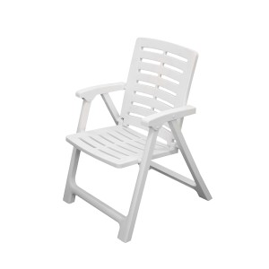 Kėdė sodo sulankstoma balta 82x56x59 cm Sunnydays 224836