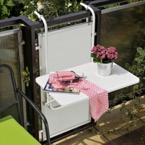 Staliukas balkonui atlenkiamas, užkabinamas 40x60x72 cm Patio 462100