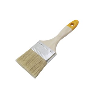 Teptukas plokščias baltų plaukų 100 mm (4") med.rank. 1213740 Crownman (12)