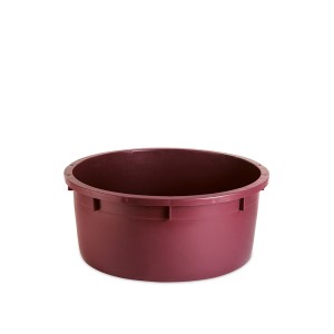 Kubilas nemaistinis tamsiai raudonas 130 l D80xH34 cm 45136 Italija STEFANPLAST