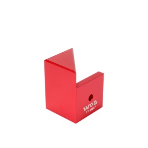 Liniuotė žymėjimo įvairių formų elementams Al 60x45x45 mm YT-44087 YATO