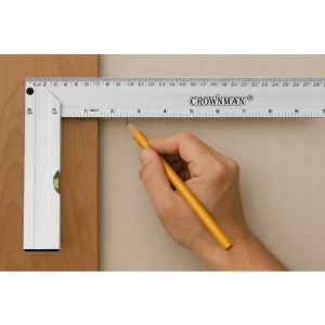 Kampainis aliumininis su gulsčiuku 350 mm 0910434 Crownman (6)