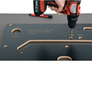 Šablonas virtuvinio stalviršio sujungimams 1000x390x53 mm YT-70890 YATO