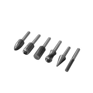 Frezos metalui kūginės 6.0 mm 6 vnt. HSS YT-61711 YATO (12)