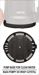Siurblys nešvariam vandeniui 900W YT-85333 YATO