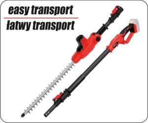 Žirklės gyvatvorėms teleskopinės akumuliat.18V b/a YT-82835 YATO SYS18V  lstb