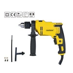 Gręžtuvas elektrinis smūginis 750W 13 mm PWT01020 Crownman
