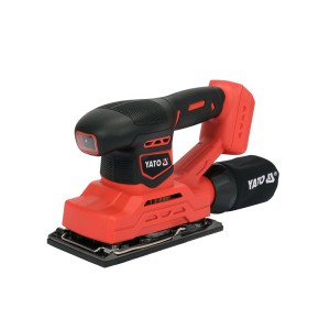 Šlifuoklis akumuliatorinis ekscentrinis 18V b/a 90x187 mm YT-82751 YATO SYS18V