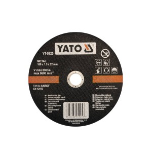 Diskas metalo pjovimo 180*1.5*22 mm YT-5925 YATO (5/25)