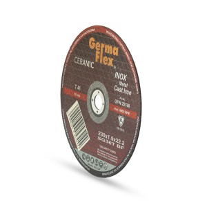 Diskas metalo pjovimo CERAMIC T41 230x1,9x22,2 GermaFlex
