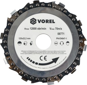 CHAIN DISC 125 MM