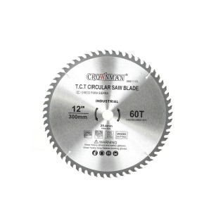 Diskas medžio pjovimo 300 mm 60 dantų PROFI 0861118 Crownman (12)