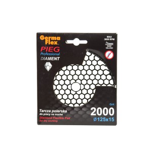 Diskas akmens šlifavimui 125x15 mm P2000 PIG00015 GermaFlex (1)