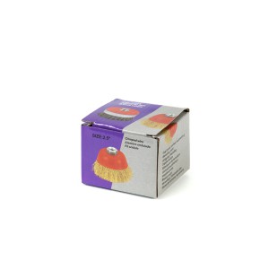 Šepetys šlifavimo kūginis žalvarinis su varžtu  65 mm 112800 (1)