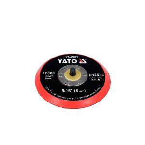 Padas poliravimo 125 mm 8 mm (tinka YT-82924, YT-82925) YT-47872 YATO