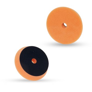 Kempinė poliravimo velcro DUO 30 mm 150 mm oranžinė (vidutinė) BOLL 0030134