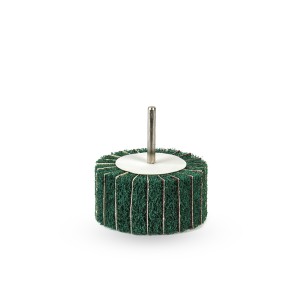 Diskelis šlifavimo lapelių metalui su ašele 80x40x6 mm P120 AV M GermaFlex