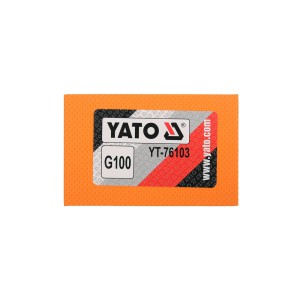 Šlifavimo kempinė deimantinė 90x60x30 mm P100 oranžinė YT-76103 YATO