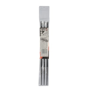 Dildės pjūklo grandinėms galąsti 250x4,8 mm 3 vnt. YT-85027 YATO