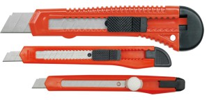 UTILITY KNIFE SET /3PCS/