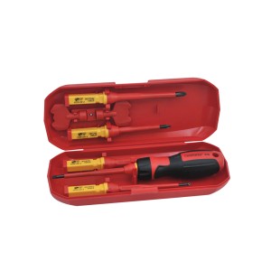 Atsuktuvai izoliuoti 1000V 8 vnt. 0607218 Crownman