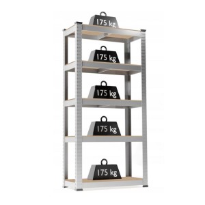 Lentyna sandėliavimui 180x90x30 cm 5 lentynos max po 175 kg GWI5870