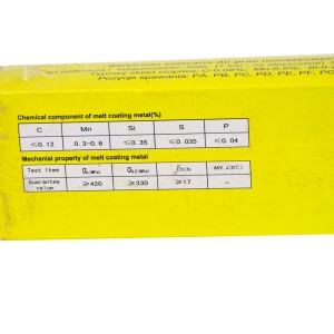 Elektrodai suvirinimo plienui 2,5x300 mm 2,5 kg rožiniai AWS E6013 GEKO G74200